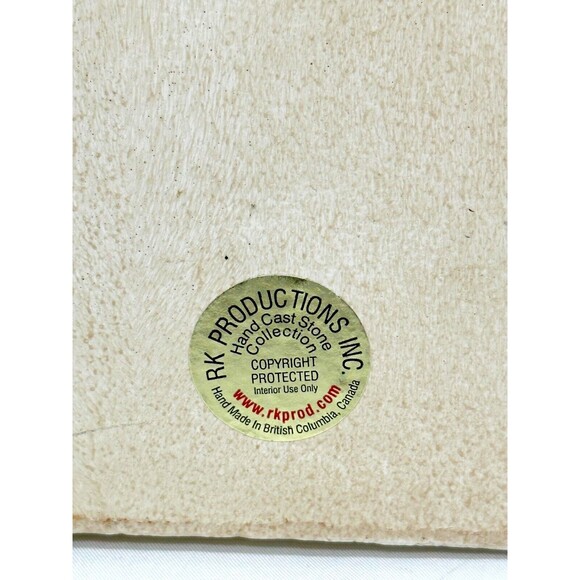 RK PRODUCTIONS Hand Cast Stone Wall Art -Victor Hugo Dream/Future Quote 10.5x5" - Picture 6 of 9